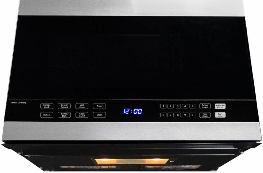 Danby - 1.4 cu. ft. Over The Range Stainless Steel Microwave Oven - DOM014401G1