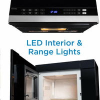 Danby - 1.4 cu. ft. Over The Range Stainless Steel Microwave Oven - DOM014401G1