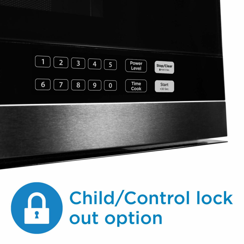 Danby - 1.4 cu. ft. Over The Range Stainless Steel Microwave Oven - DOM014401G1