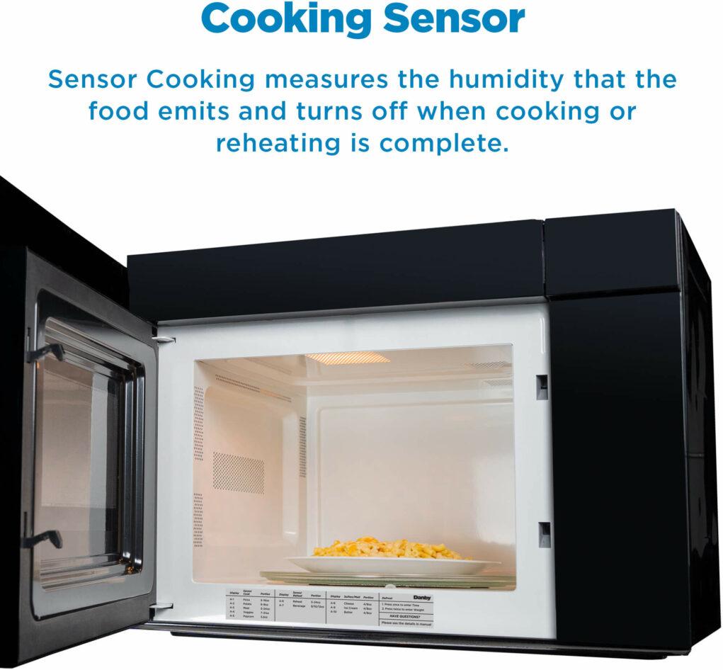 Danby - 1.4 cu. ft. Over The Range Stainless Steel Microwave Oven - DOM014401G1