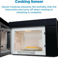 Danby - 1.4 cu. ft. Over The Range Stainless Steel Microwave Oven - DOM014401G1