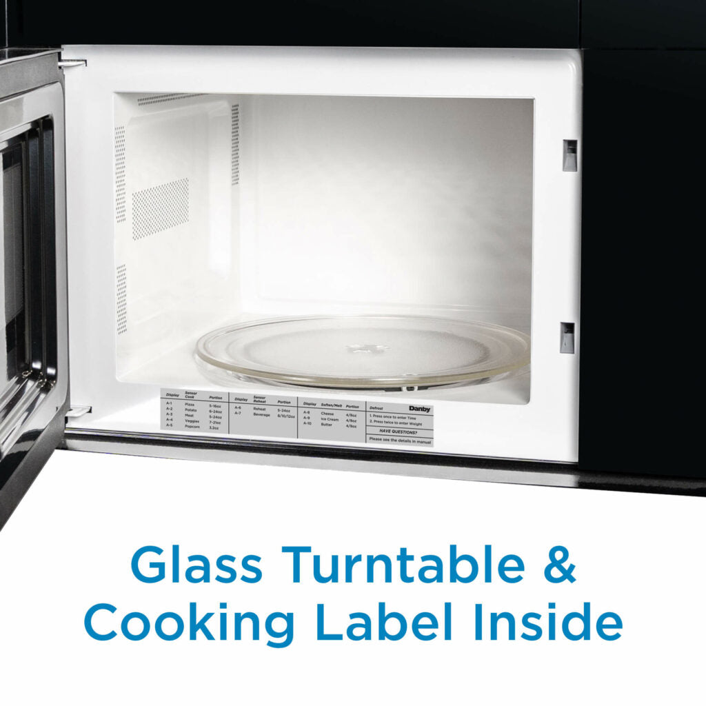 Danby - 1.4 cu. ft. Over The Range Stainless Steel Microwave Oven - DOM014401G1