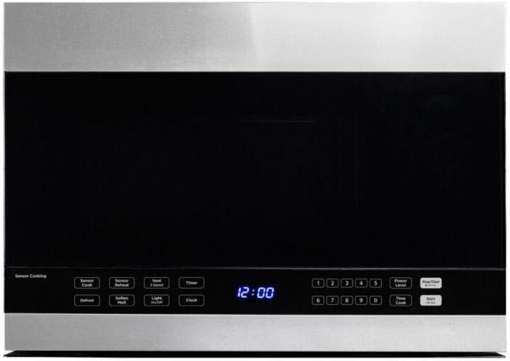 Danby - 1.4 cu. ft. Over The Range Stainless Steel Microwave Oven - DOM014401G1