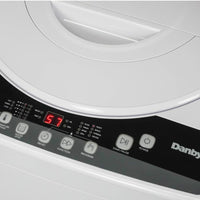 Danby - 1.6 cu. ft. Compact Top Load White Washing Machine - DWM055A1WDB-6