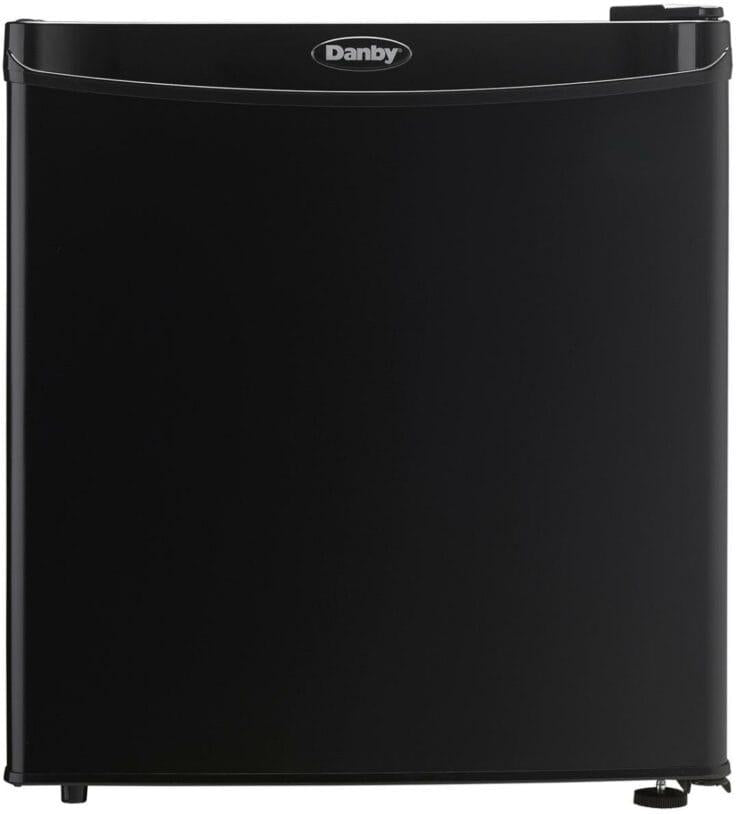 Danby - 1.6 cu.ft. Black Compact Fridge - DAR016A1BDB