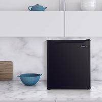 Danby - 1.6 cu.ft. Black Compact Fridge - DAR016B1BM