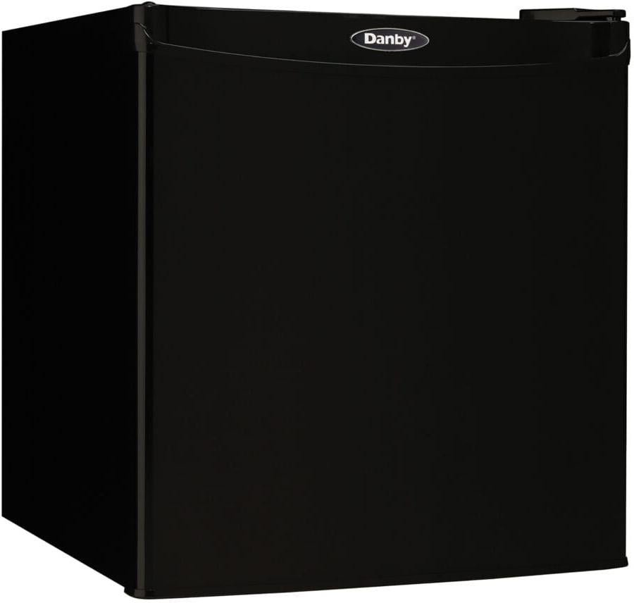 Danby - 1.6 cu.ft. Black Compact Refrigerator - DCR016A3BDB