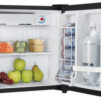 Danby - 1.6 cu.ft. Black Compact Refrigerator - DCR016A3BDB