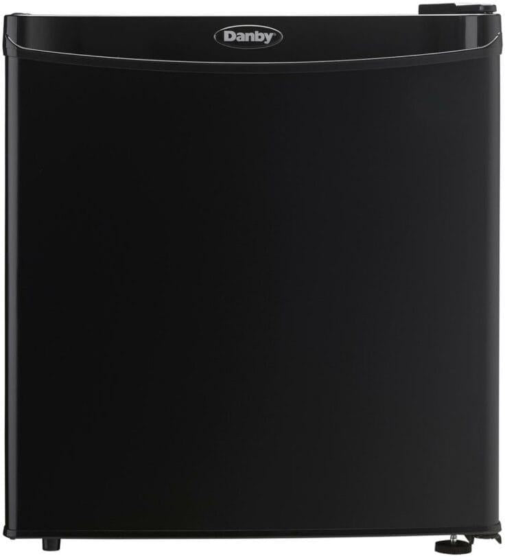 Danby - 1.6 cu.ft. Black Compact Refrigerator - DCR016A3BDB