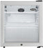 Danby - 1.6 cu.ft. Compact Platinum Glass Door Fridge - DAG016A2BDB