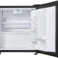 Danby - 1.6 cu.ft. Stainless Steel Door Black Cabinet Compact Fridge - DAR016A1BSLDB
