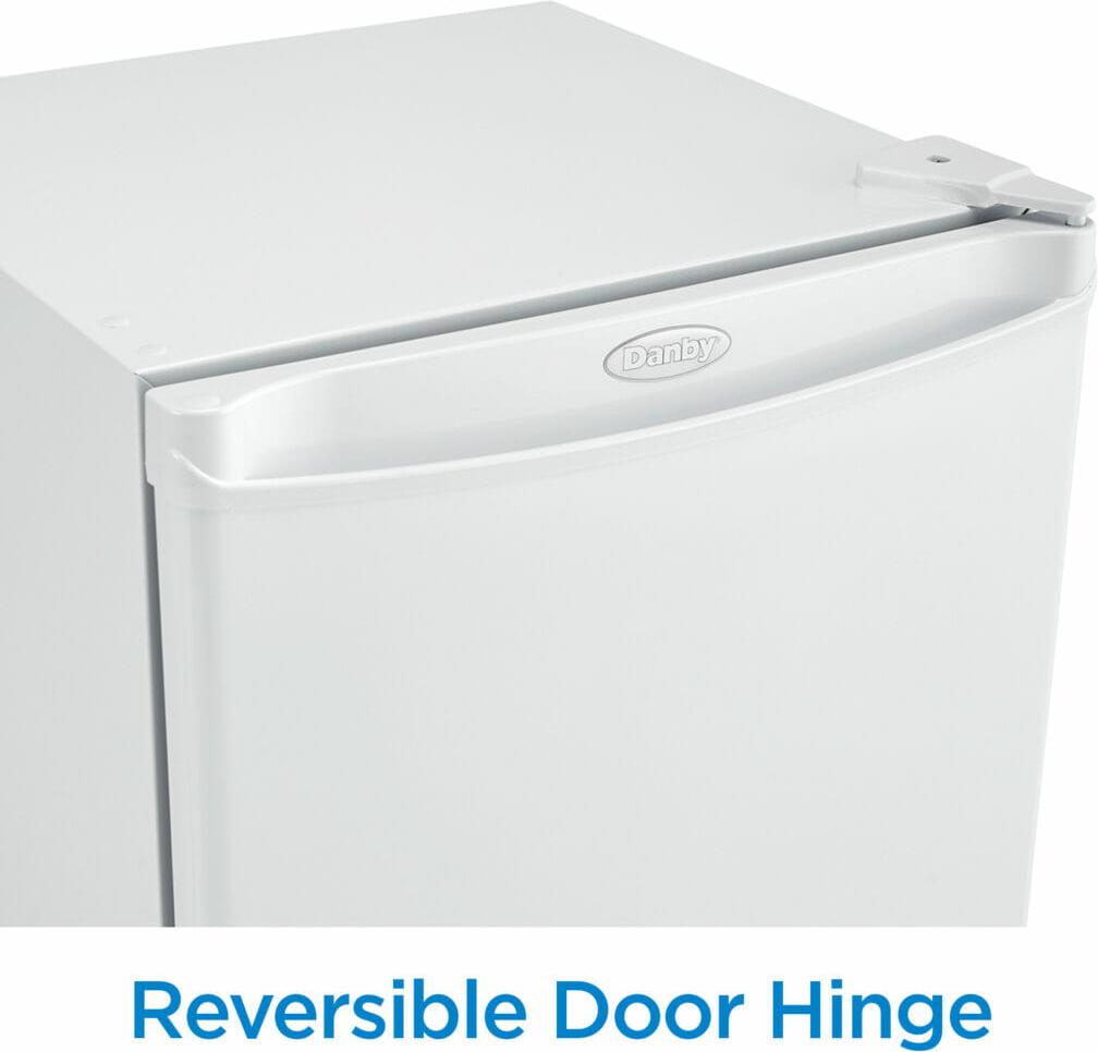 Danby - 1.6 cu.ft. White Compact Fridge - DCR016A3WDB