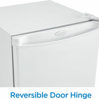 Danby - 1.6 cu.ft. White Compact Fridge - DCR016A3WDB