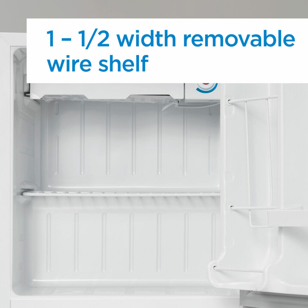 Danby - 1.6 cu.ft. White Compact Fridge - DCR016A3WDB
