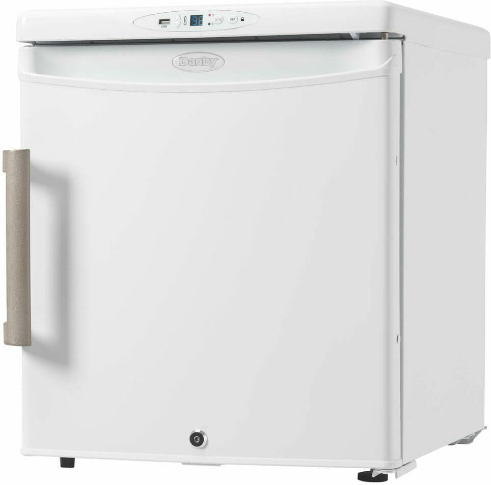 Danby - 1.6 cu.ft. White Medical Fridge with Digital Data Logger - DH016A1W-D