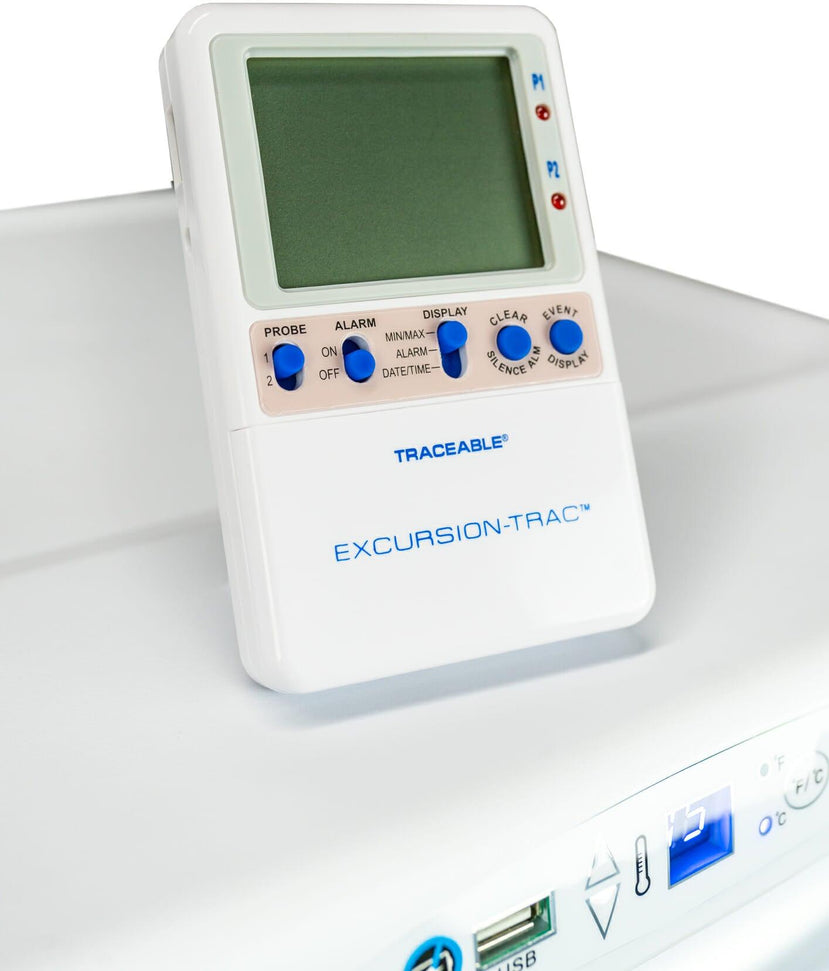 Danby - 1.6 cu.ft. White Medical Fridge with Digital Data Logger - DH016A1W-D