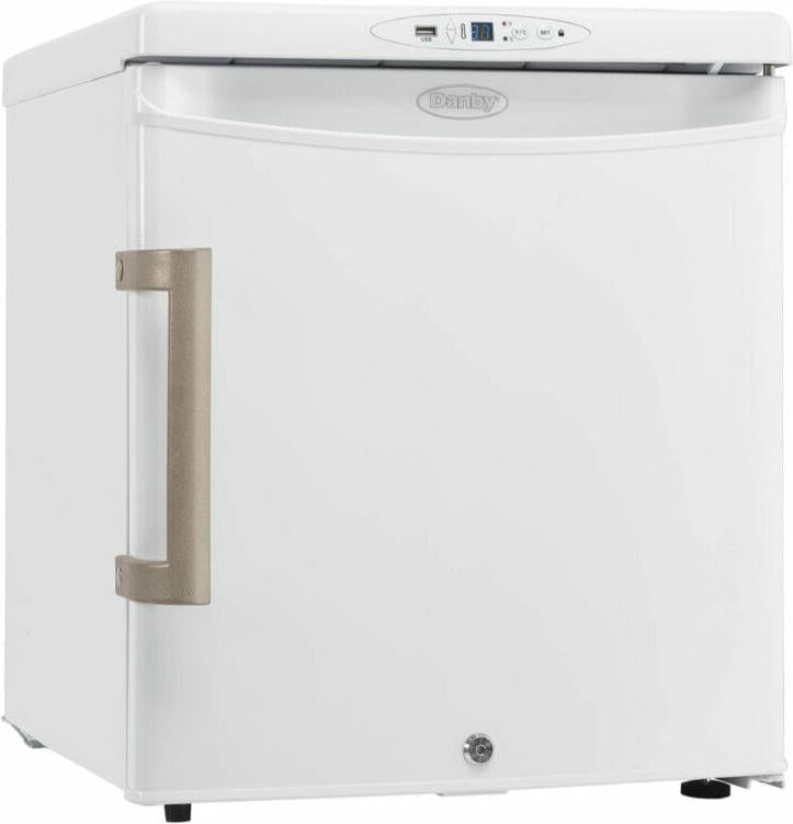Danby - 1.6 cu.ft. White Medical Fridge with Temperature Monitoring Device - DH016A1W-T