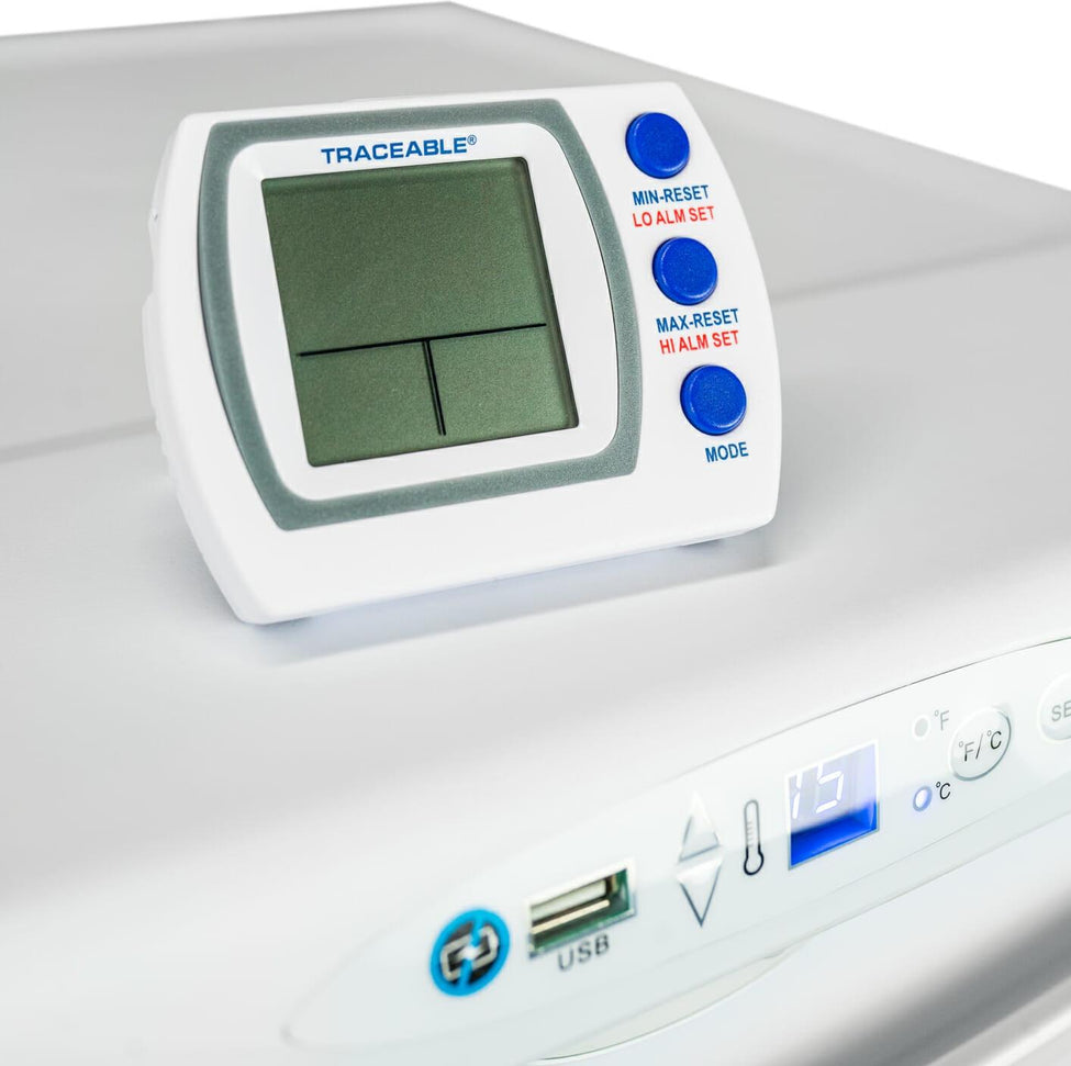 Danby - 1.6 cu.ft. White Medical Fridge with Temperature Monitoring Device - DH016A1W-T