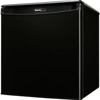 Danby - 1.7 cu.ft. Black Compact Fridge - DAR017A2BDD