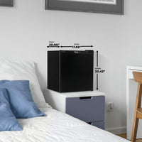 Danby - 1.7 cu.ft. Black Compact Fridge - DAR017A2BDD