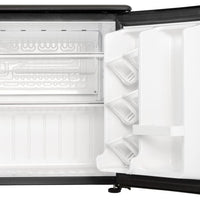 Danby - 1.7 cu.ft. Black Compact Fridge - DAR017A2BDD