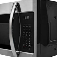 Danby - 1.7 cu.ft. Stainless Steel Over The Range Microwave Oven - DOM1741BSSDB