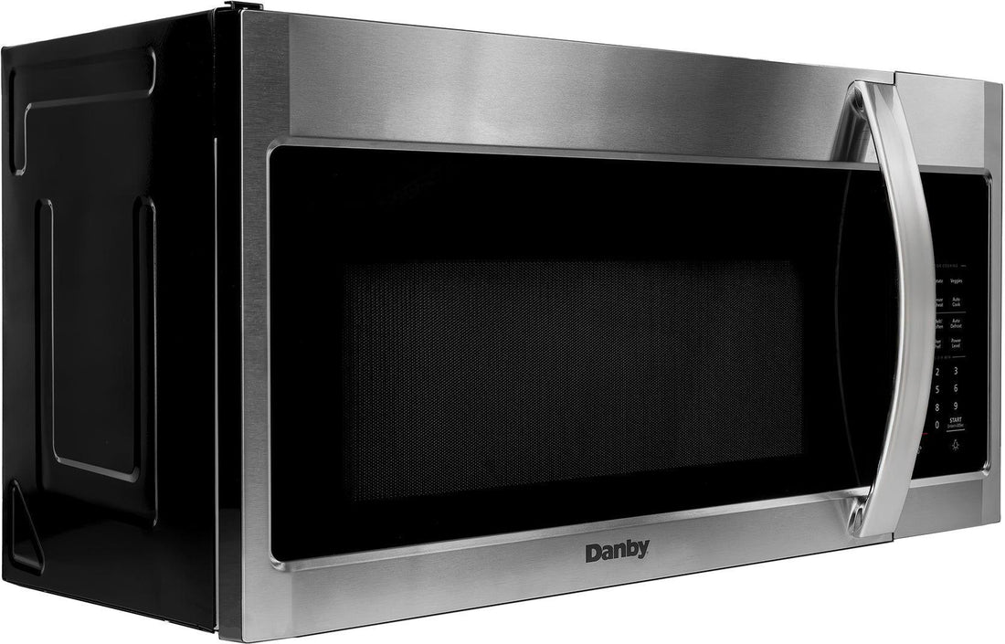 Danby - 1.7 cu.ft. Stainless Steel Over The Range Microwave Oven - DOM1741BSSDB