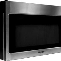 Danby - 1.7 cu.ft. Stainless Steel Over The Range Microwave Oven - DOM1741BSSDB
