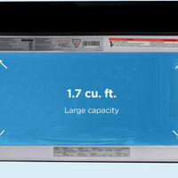 Danby - 1.7 cu.ft. Stainless Steel Over The Range Microwave Oven - DOM1741BSSDB