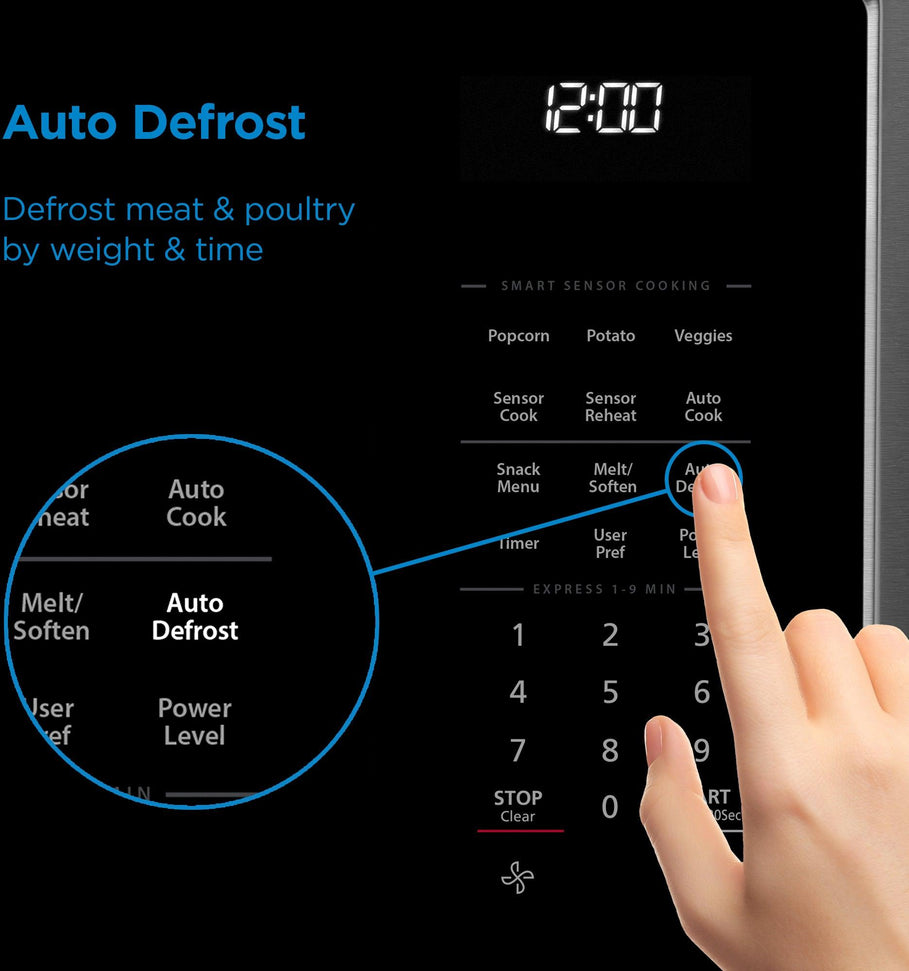 Danby - 1.7 cu.ft. Stainless Steel Over The Range Microwave Oven - DOM1741BSSDB