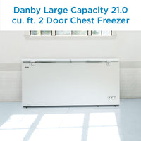 Danby - 21.2 cu. ft. Chest Freezer In White - DCFM210A1WDB