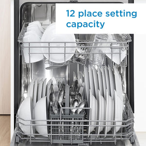 Danby - 24" Built-In Dishwasher With Stainless look - DDW2404EBSS