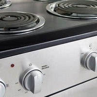 Danby - 24" Wide Electric Range In Stainless Steel With FSE Coil - DERM240BSSC