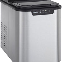 Danby - 25 lbs. Countertop Stainless Steel Ice Maker - DIM2500SSDB