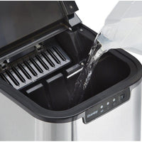 Danby - 25 lbs. Countertop Stainless Steel Ice Maker - DIM2500SSDB