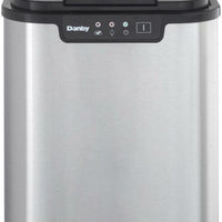 Danby - 25 lbs. Countertop Stainless Steel Ice Maker - DIM2500SSDB
