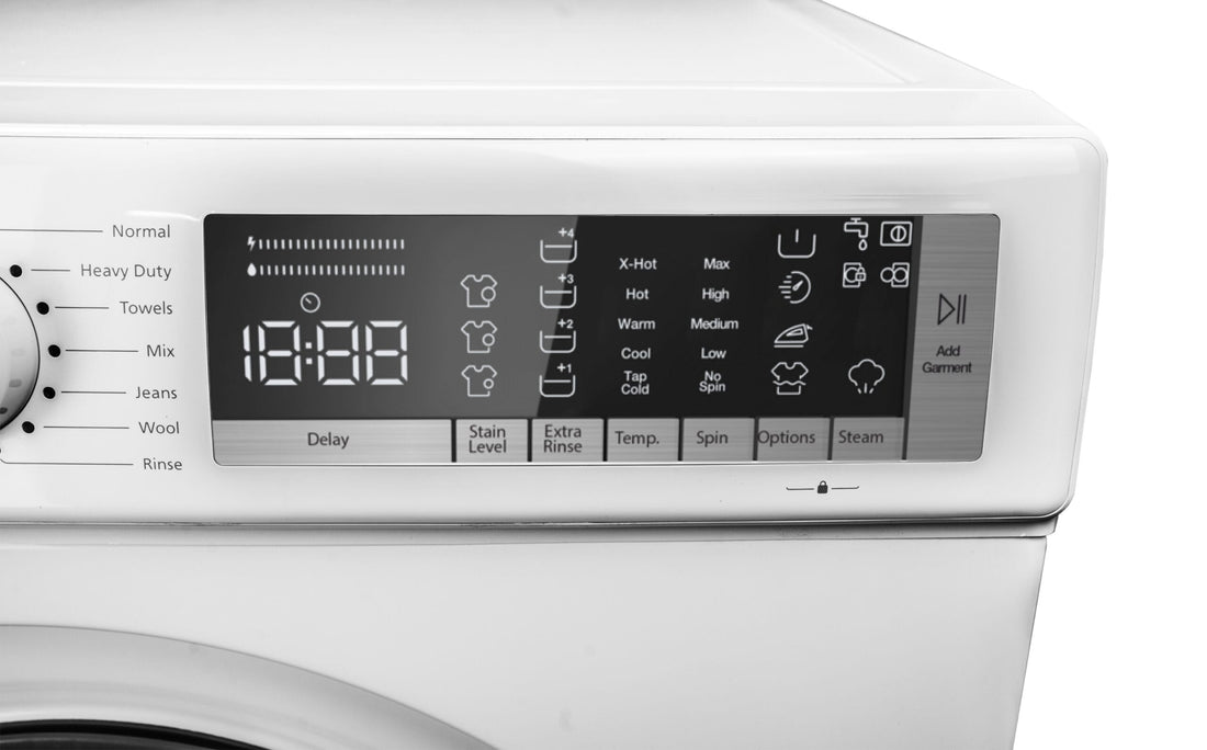 Danby - 2.2 cu. ft. Stackable Front Load White Washing Machine with Steam - DWM022D3WDB