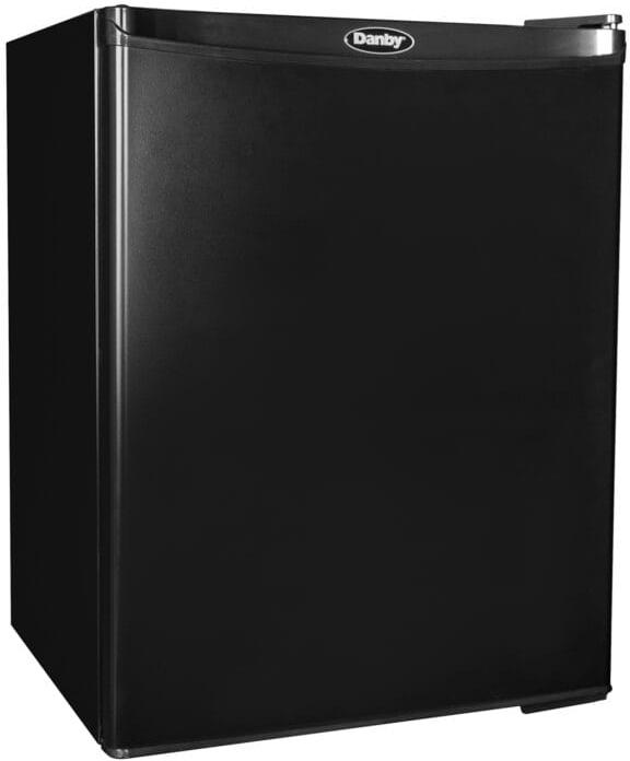Danby - 2.2 cu.ft. Black Compact Fridge - DAR022A1BDB