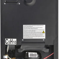 Danby - 2.6 cu.ft. Compact Glass Door Platinum Fridge - DAG026A2BDB