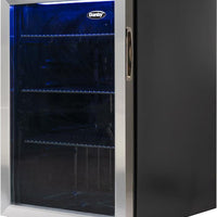 Danby - 2.6 cu.ft. Free-Standing Beverage Center In Stainless Steel - DBC026A1BSSDB