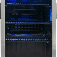 Danby - 2.6 cu.ft. Free-Standing Beverage Center In Stainless Steel - DBC026A1BSSDB