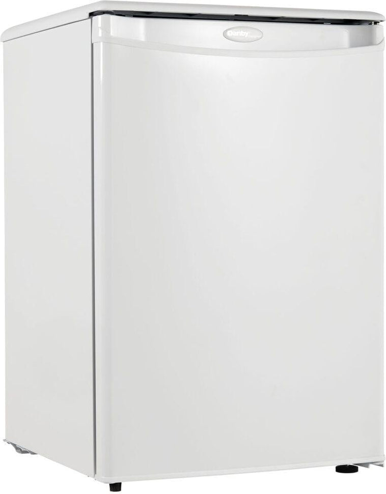 Danby - 2.6 cu.ft. White Compact Fridge - DAR026A1WDD