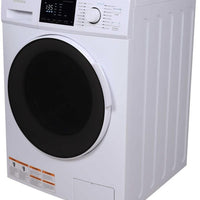 Danby - 2.7 cu. ft. All-In-One Ventless White Washer & Dryer - DWM120WDB-3