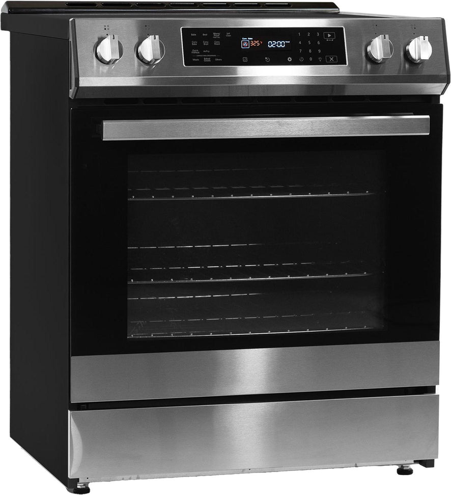 Danby - 30” Stainless Steel Slide in Induction Range with LED Touch Control - DIRC300BSSC