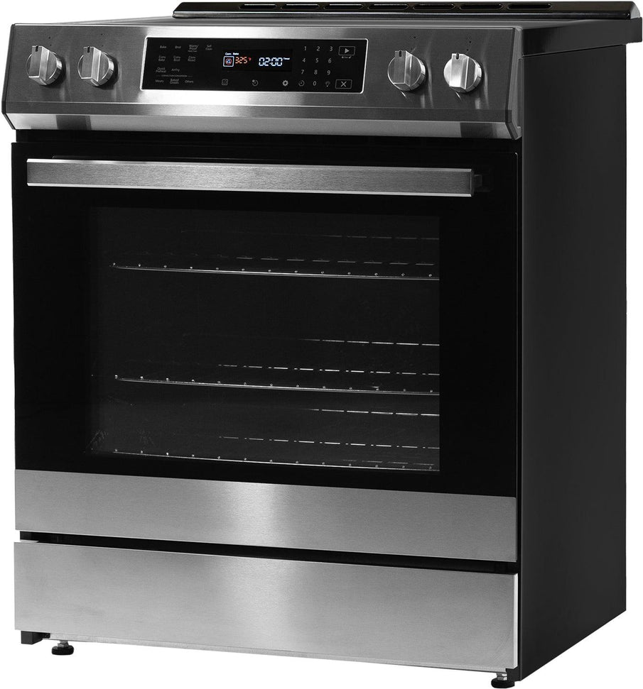 Danby - 30” Stainless Steel Slide in Induction Range with LED Touch Control - DIRC300BSSC