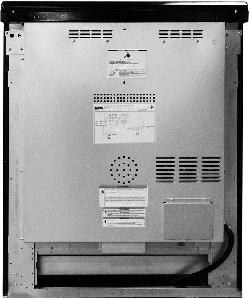 Danby - 30” Stainless Steel Slide in Induction Range with LED Touch Control - DIRC300BSSC