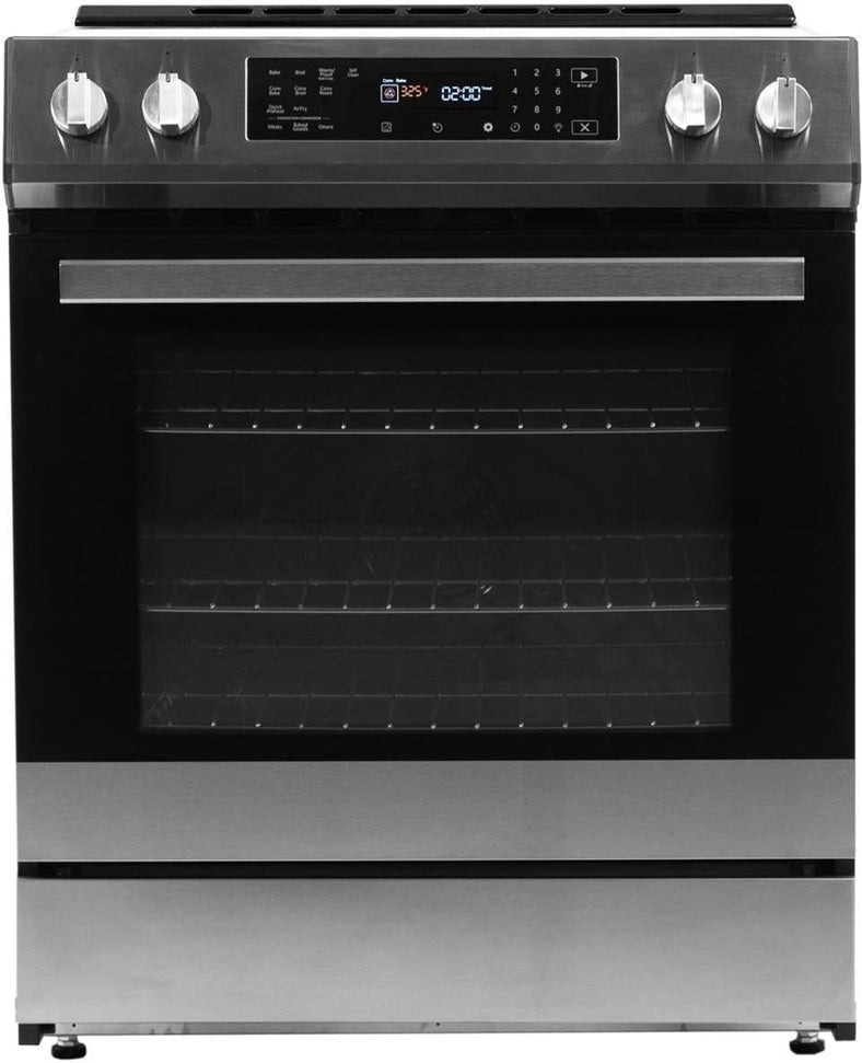 Danby - 30” Stainless Steel Slide in Induction Range with LED Touch Control - DIRC300BSSC