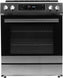 Danby - 30” Stainless Steel Slide in Induction Range with LED Touch Control - DIRC300BSSC