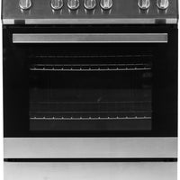 Danby - 30” Stainless Steel Slide in Smooth Top Electric Range with Knob Controls - DRRM300BSSC