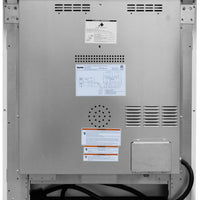 Danby - 30” White Slide in Smooth Top Electric Range with Knob Controls - DRRM300WC